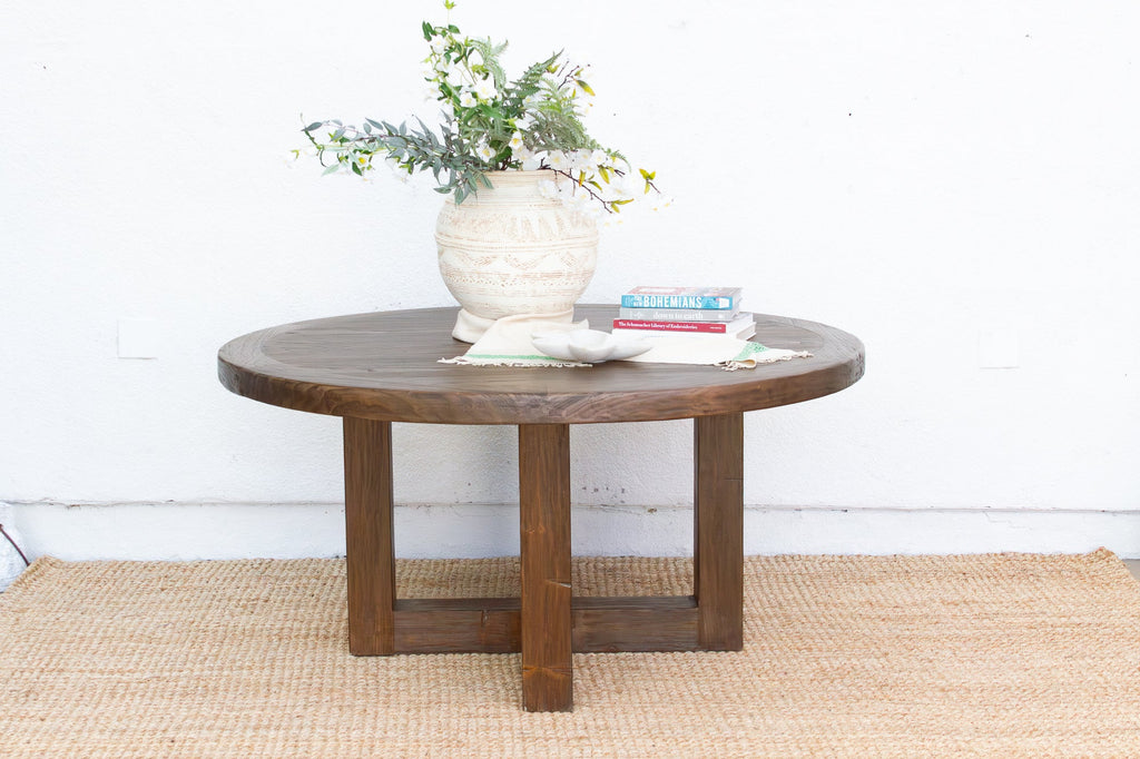 Large 60" DM Rustic Elegant Reclaimed Elm Table