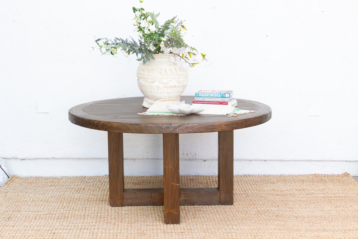 Large 60" DM Rustic Elegant Reclaimed Elm Table