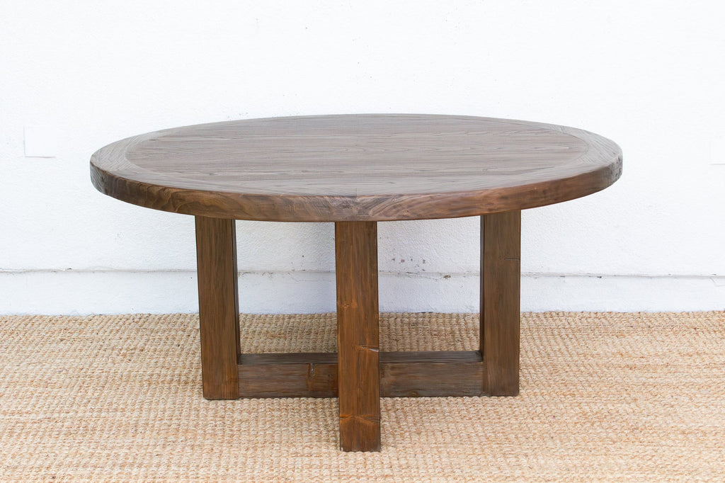 Large 60" DM Rustic Elegant Reclaimed Elm Table