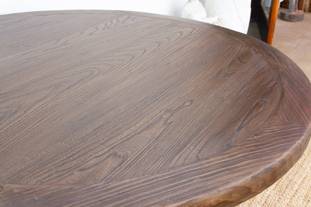 Large 60" DM Rustic Elegant Reclaimed Elm Table