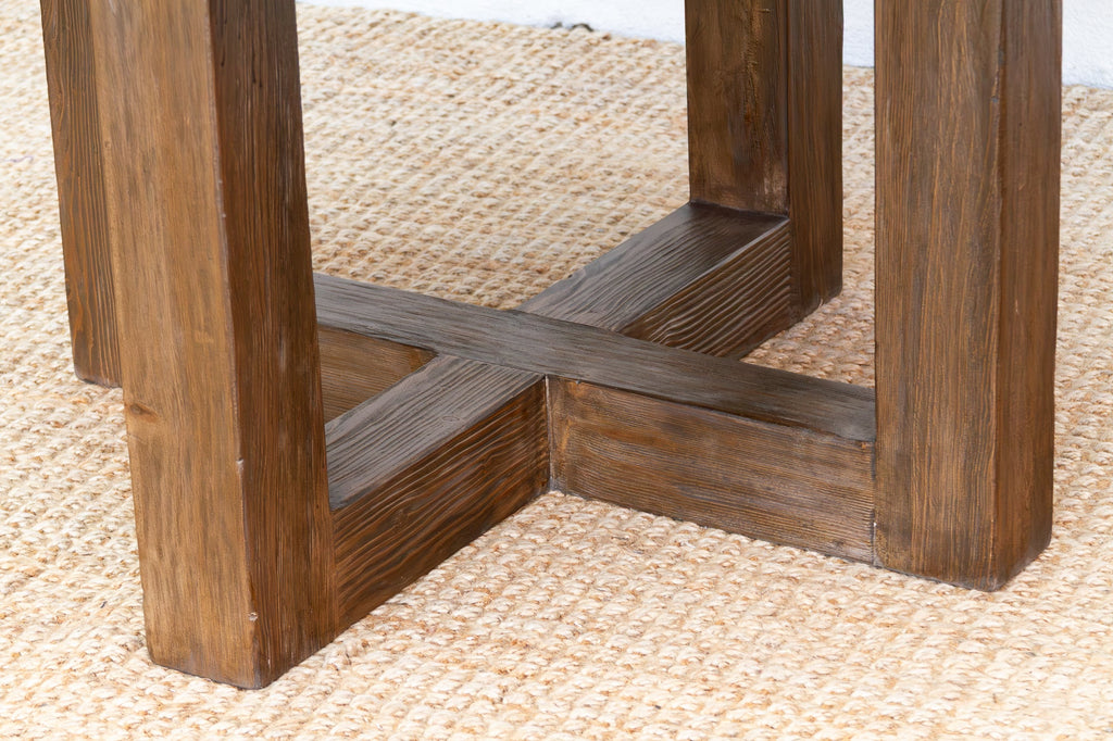 Large 60" DM Rustic Elegant Reclaimed Elm Table
