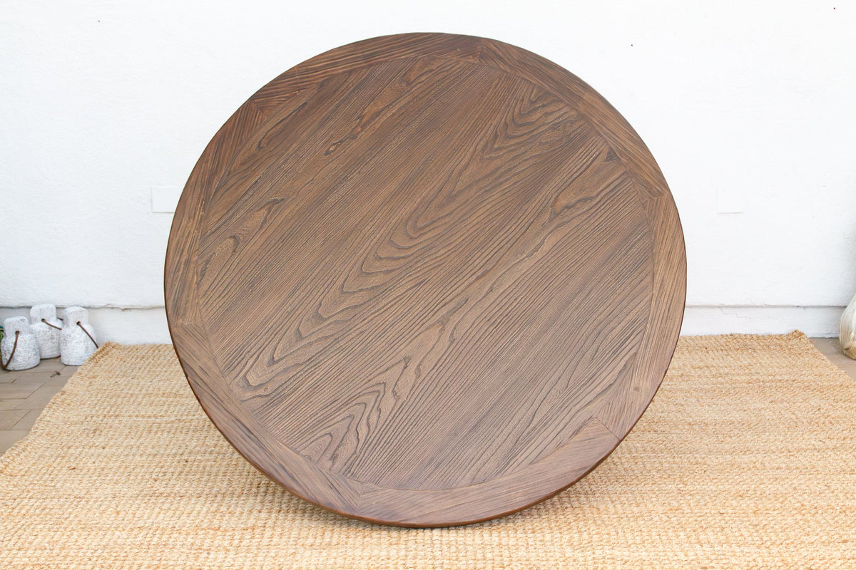 Large 60" DM Rustic Elegant Reclaimed Elm Table