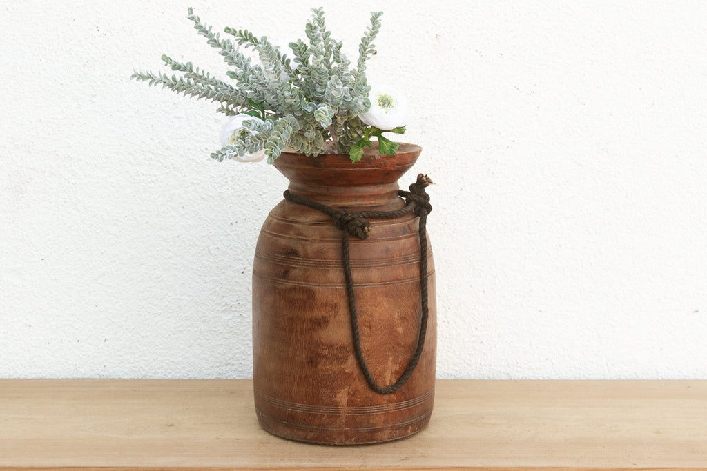 16" Tall Antique Storage Pot (Trade)