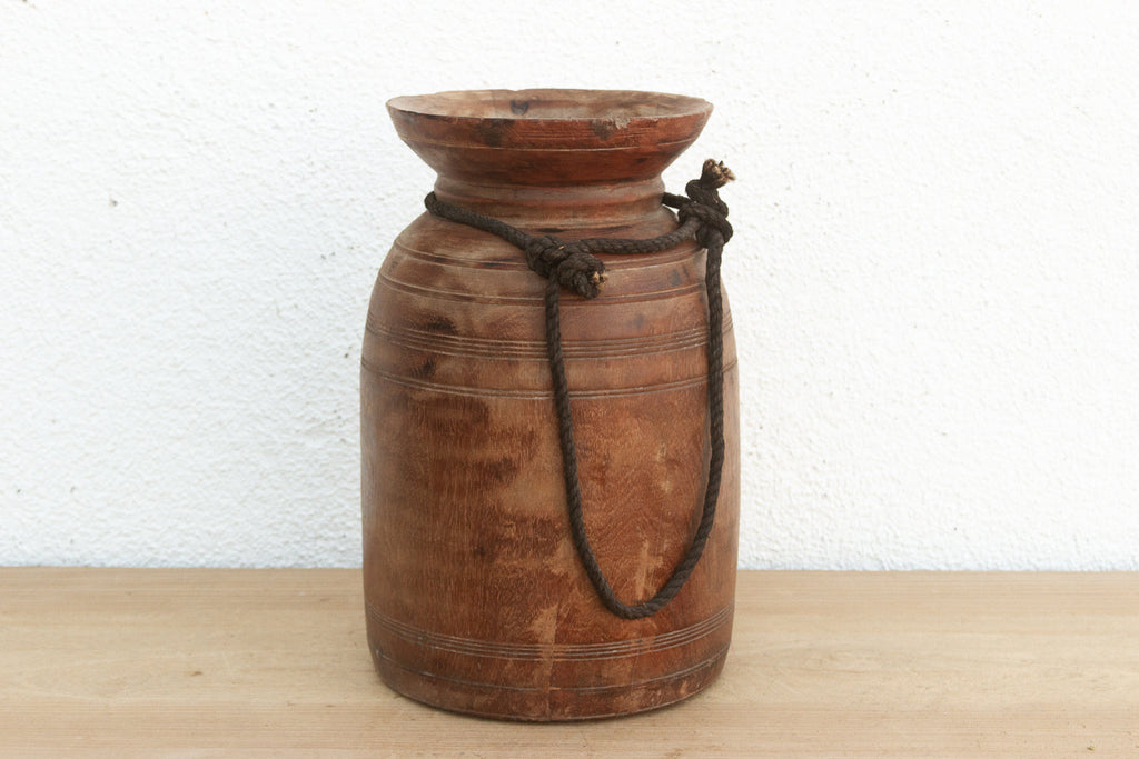 16" Tall Antique Storage Pot (Trade)