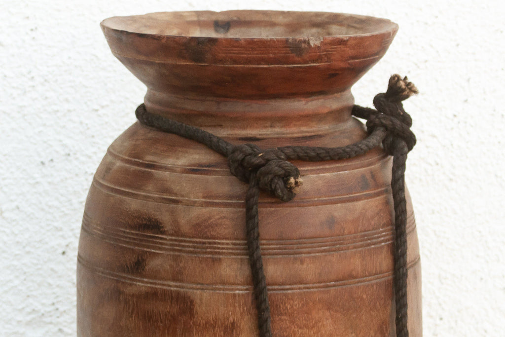 16" Tall Antique Storage Pot (Trade)