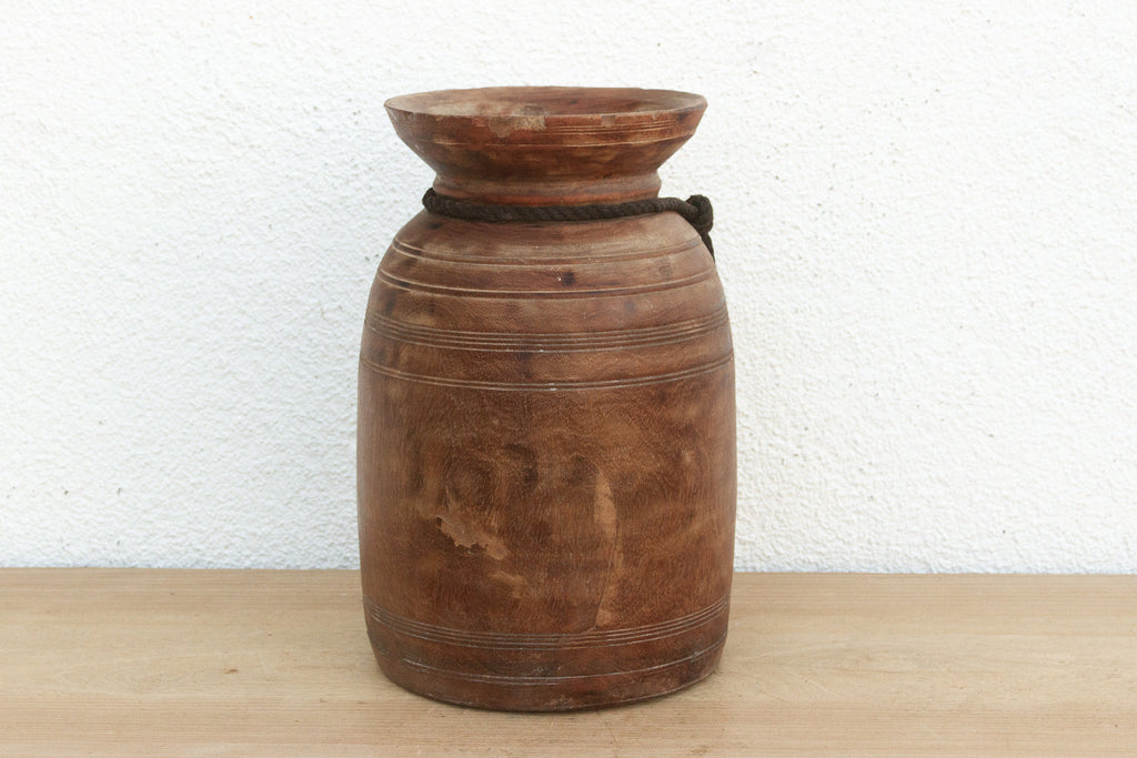 16" Tall Antique Storage Pot (Trade)