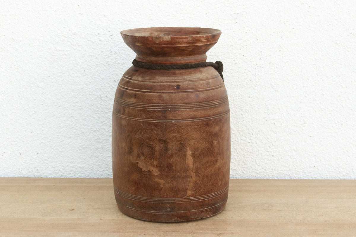 16" Tall Antique Storage Pot (Trade)