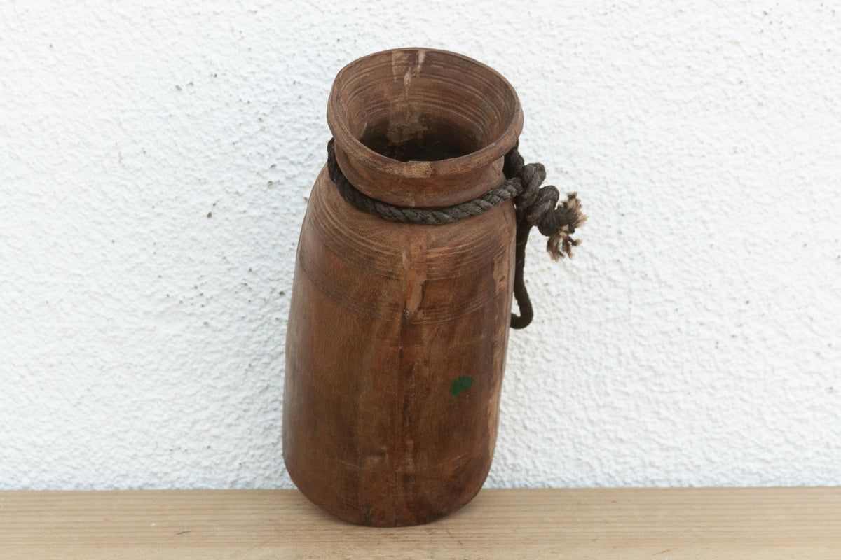 11" Tall Vintage Wabi Sabi Pot (Trade)