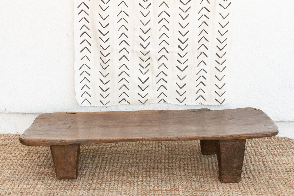 Antique Senufo Kpelie Rustic Bench