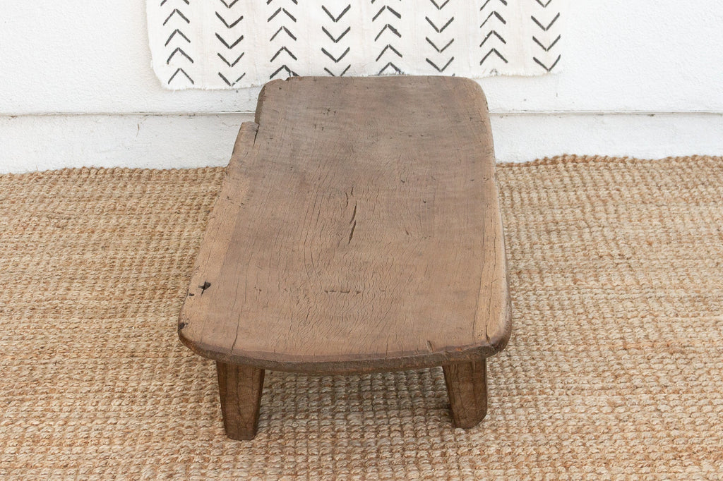 Antique Senufo Kpelie Rustic Bench