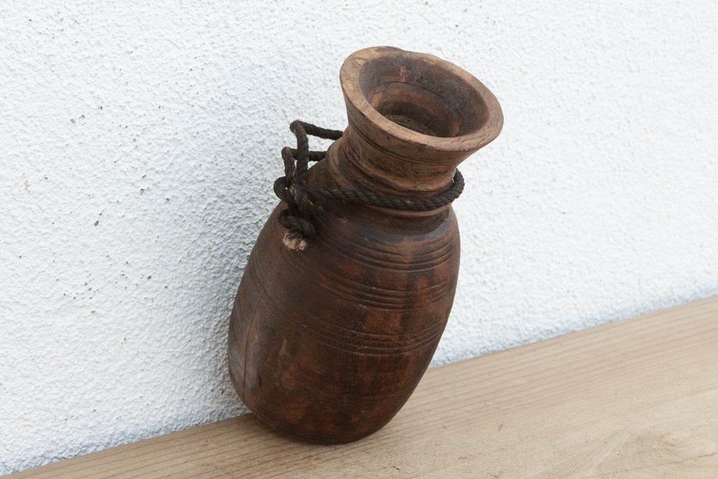Hand-Turned Vintage Kitchen Vessel