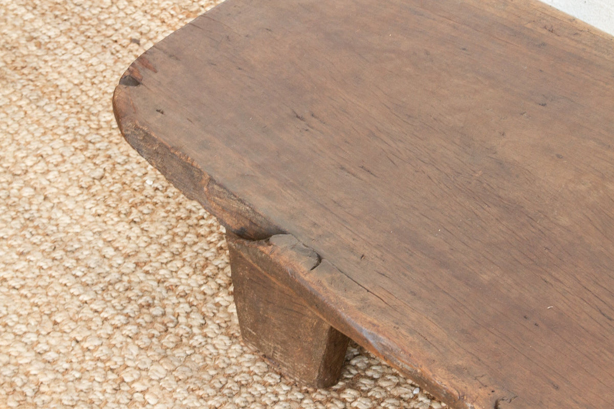 Antique Senufo Kpelie Rustic Bench