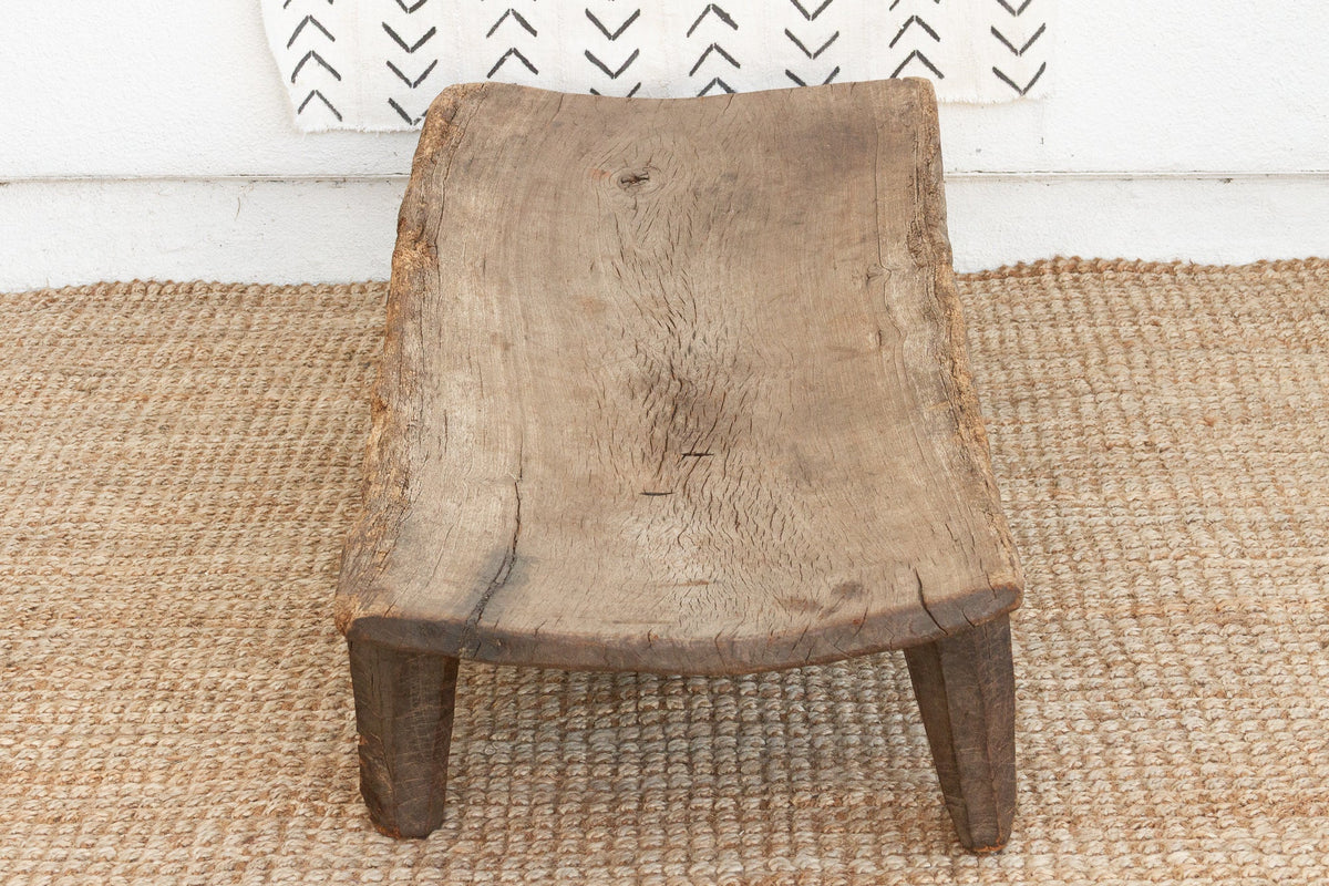Single Log Antique Senufo Coffee Table