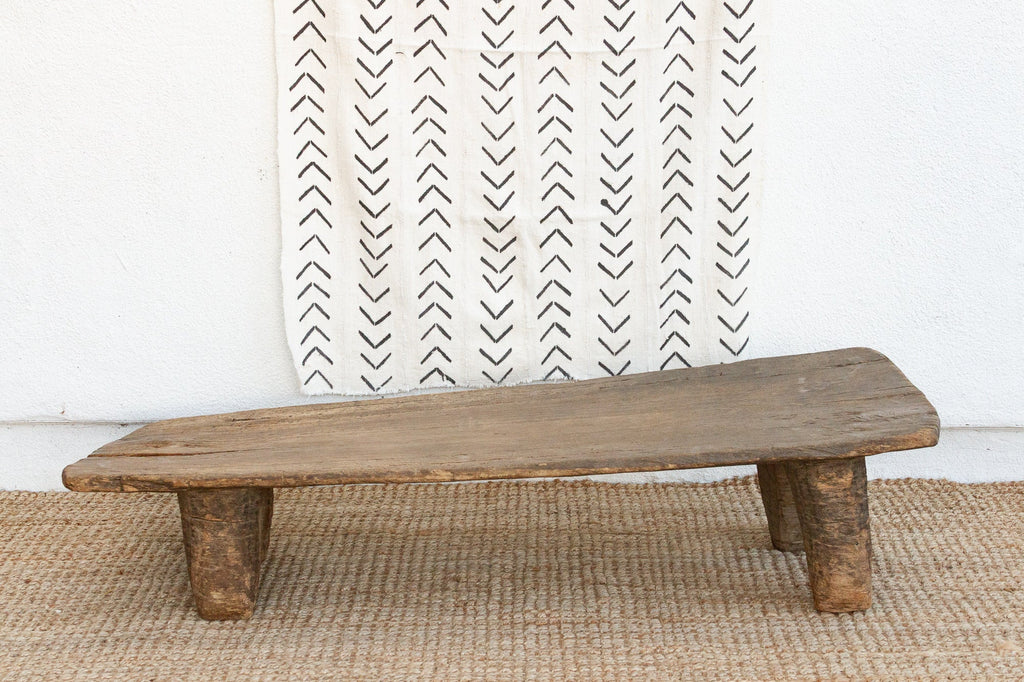 Old Oxidized Wood African Coffee Table