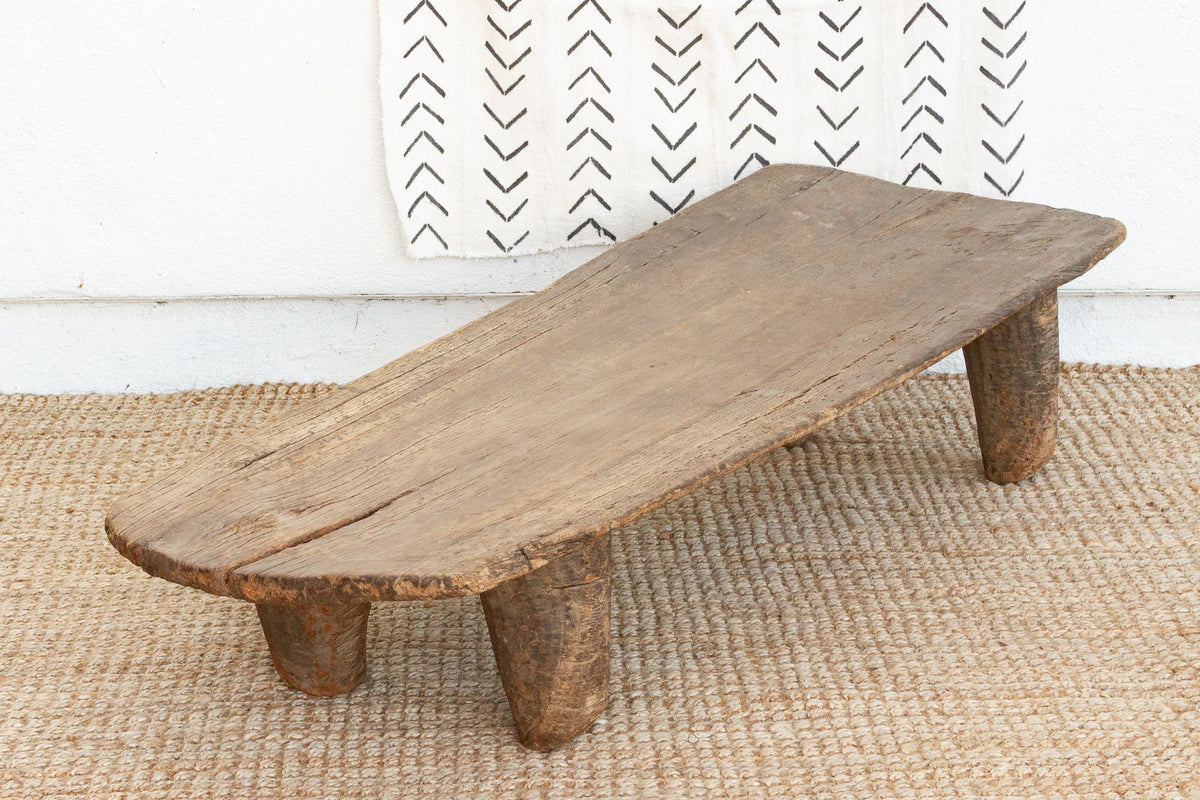 Old Oxidized Wood African Coffee Table