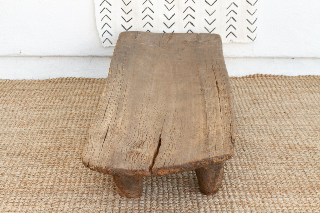 Old Oxidized Wood African Coffee Table
