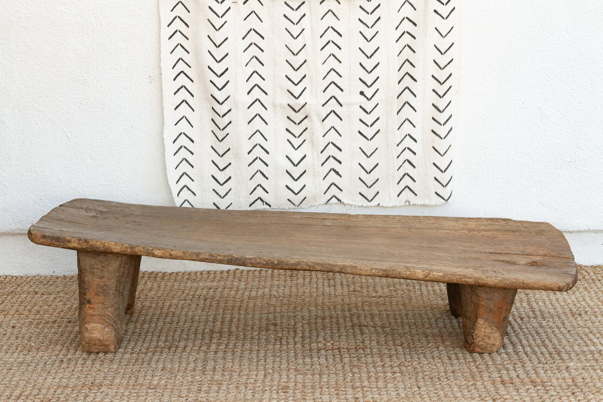 Old Oxidized Wood African Coffee Table