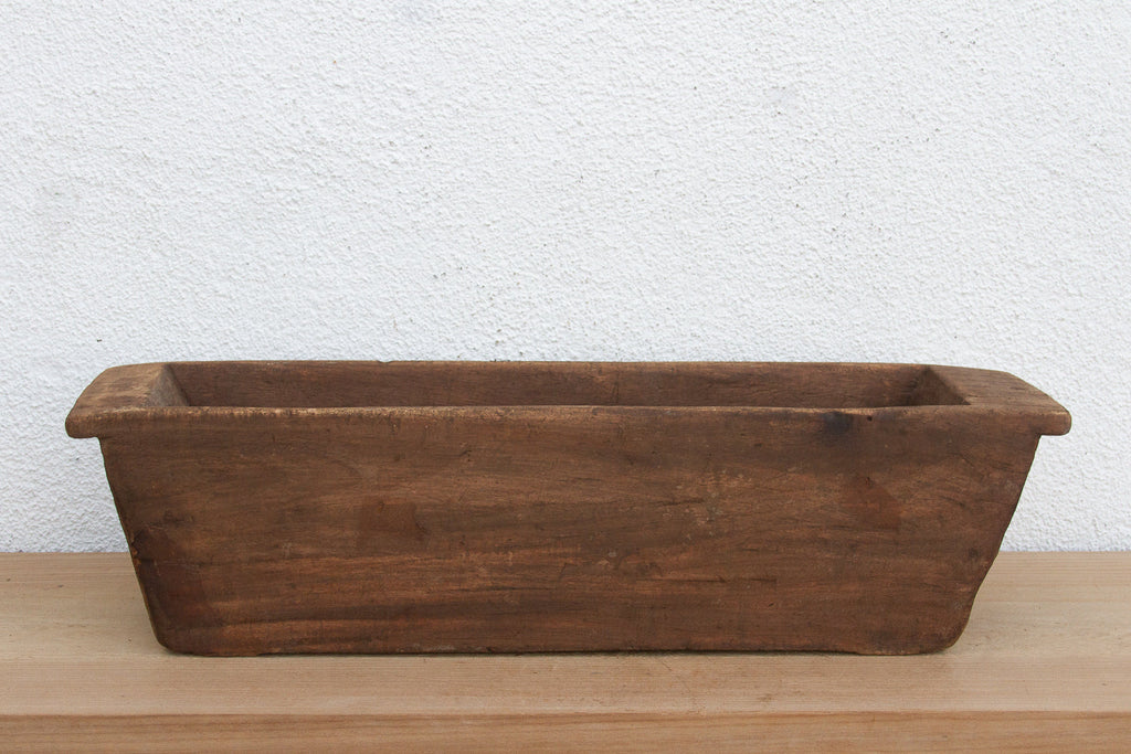 Rustic Solid Wood Trough Planter (Trade)