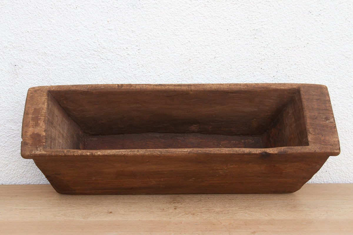 Rustic Solid Wood Trough Planter (Trade)