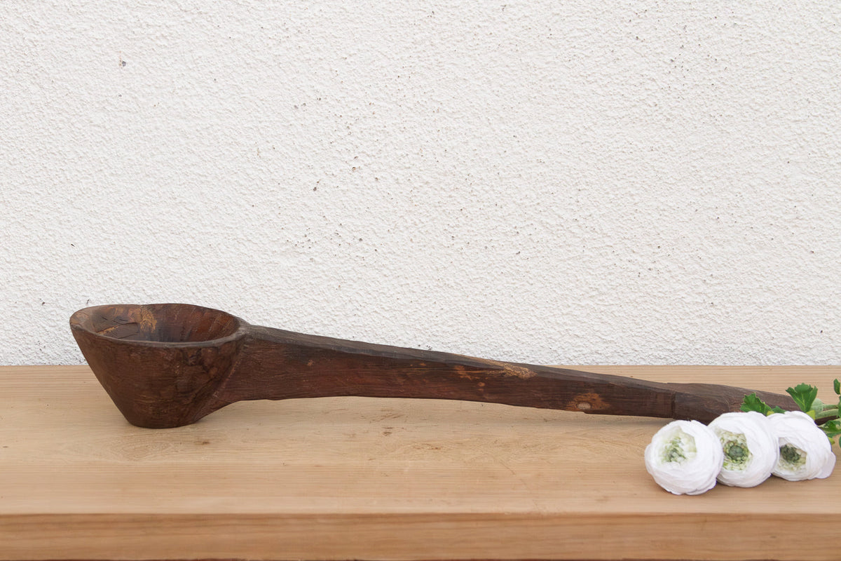 Diamond Shape Handle Primitive Spoon (Trade)