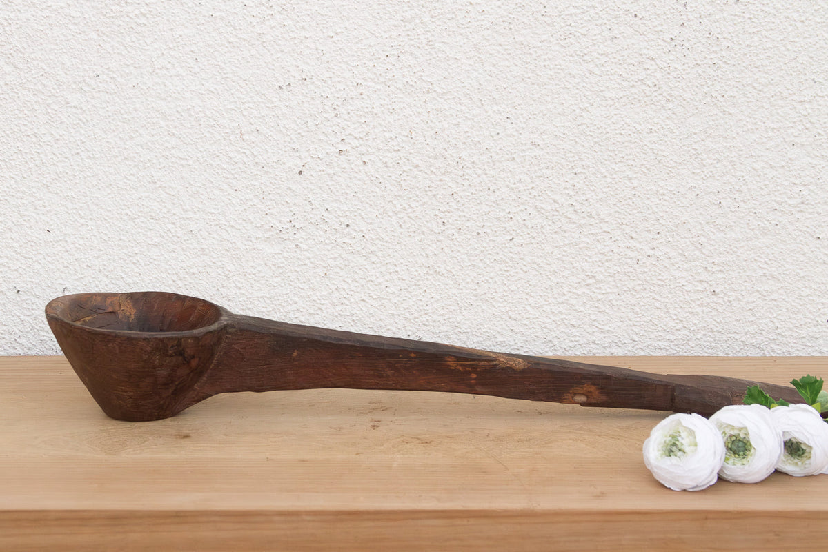 Diamond Shape Handle Primitive Spoon (Trade)