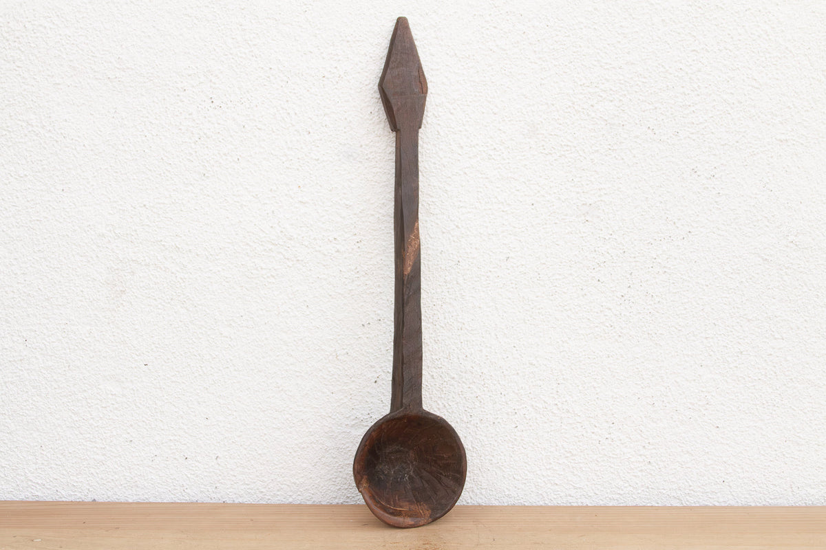 Diamond Shape Handle Primitive Spoon