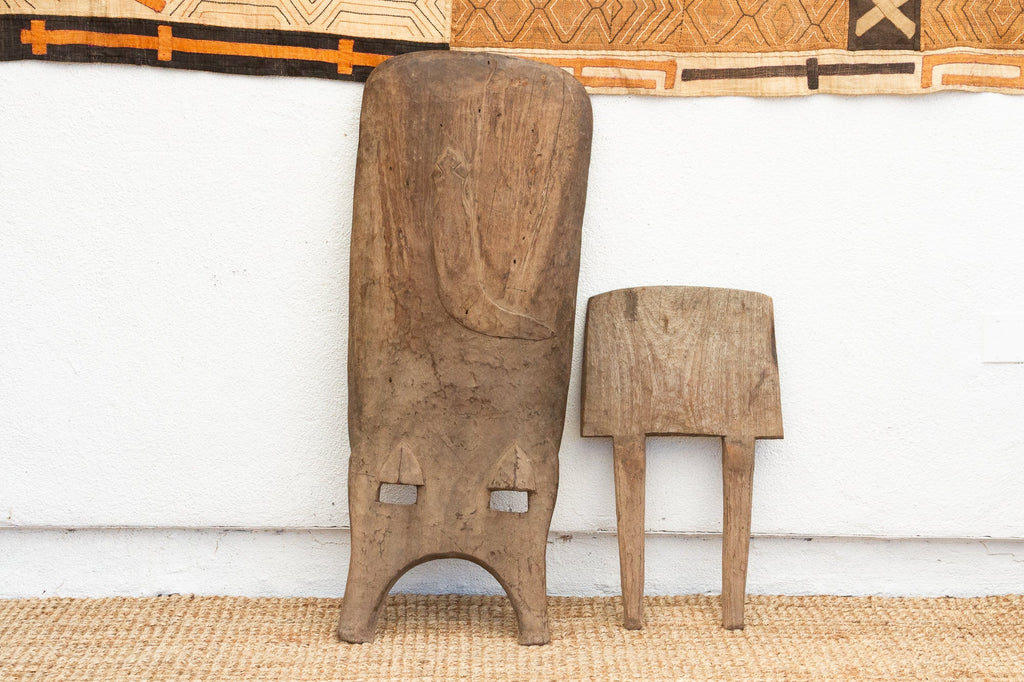 Oxidized Wood African Stargazer Chair