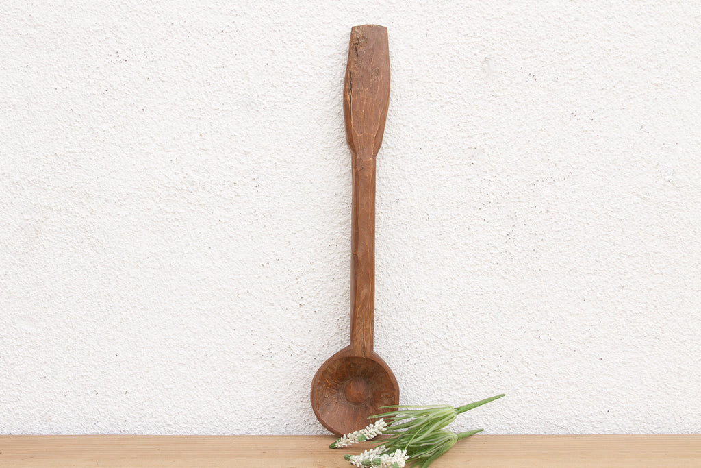 Hand-hewn Farmhouse Kitchen Spoon (Trade)