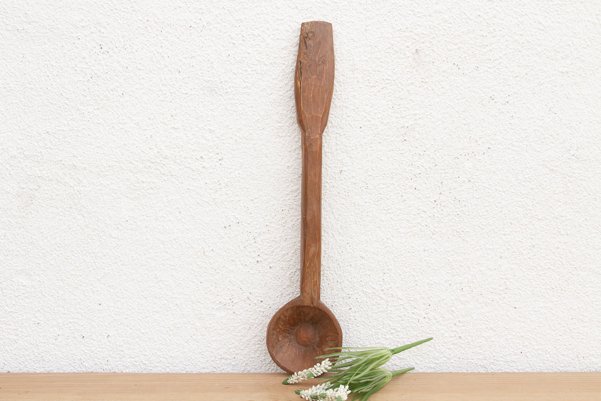 Hand-hewn Farmhouse Kitchen Spoon (Trade)