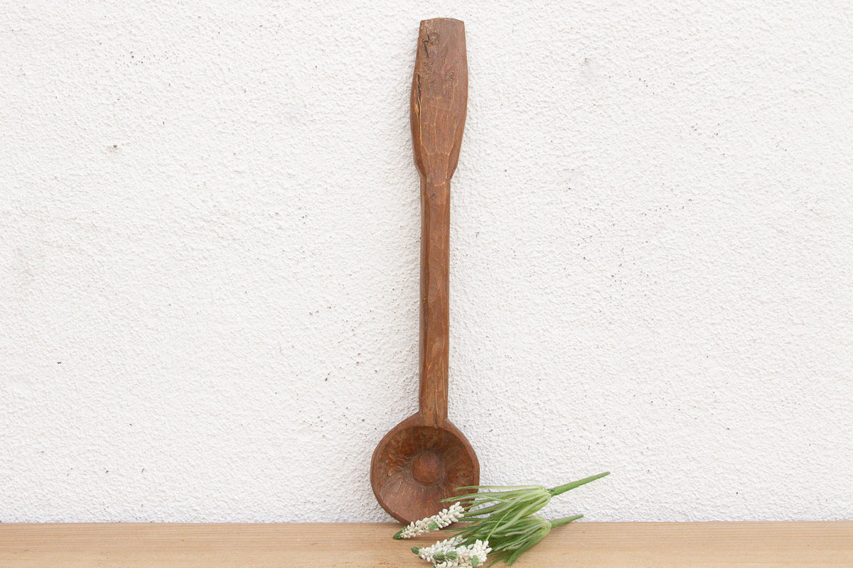Hand-hewn Farmhouse Kitchen Spoon (Trade)
