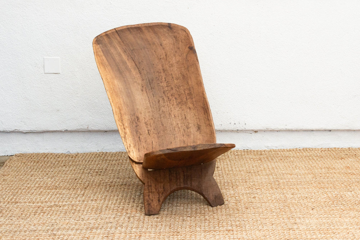 Crocodile Carving African Senufo Chair