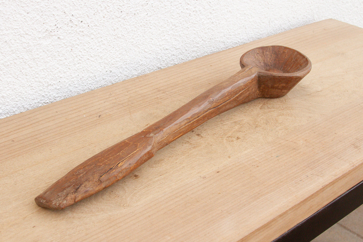 Hand-hewn Farmhouse Kitchen Spoon (Trade)