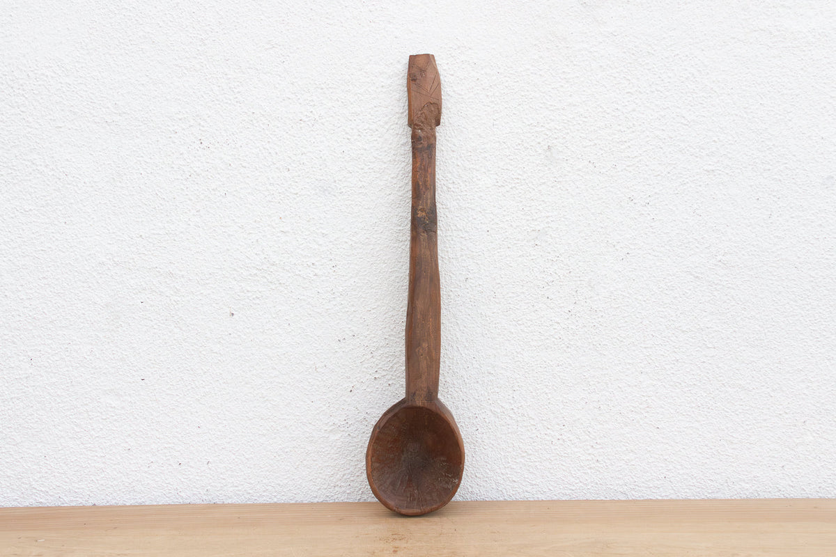 Antique Primitive Handle Ladle (Trade)