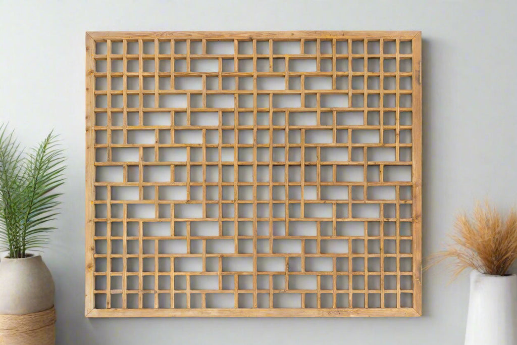 Large Lattice Diamond Design Window Panel