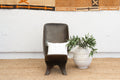 Cacao Brown African Senufo Ceremonial Chair