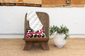 Wide Seat African Outdoor Garden Chair