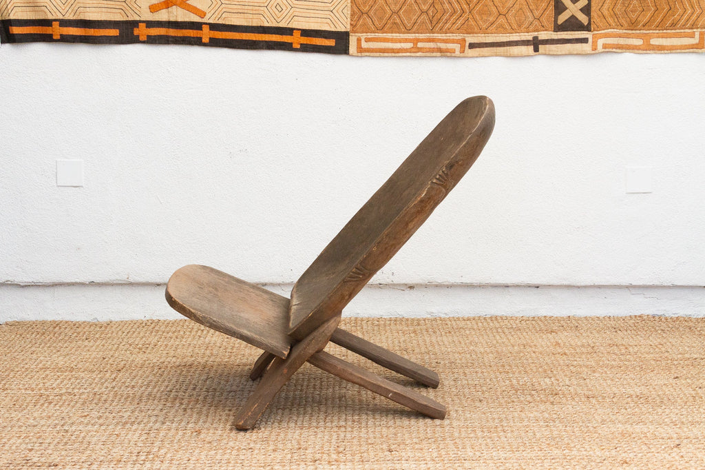 Wide Seat African Outdoor Garden Chair