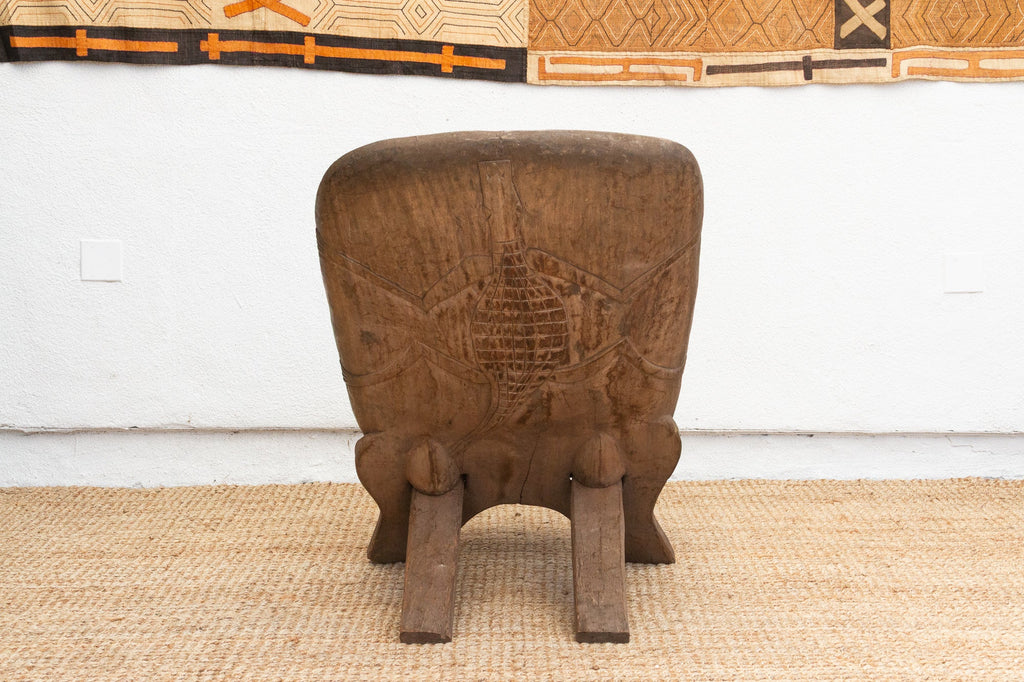 Wide Seat African Outdoor Garden Chair