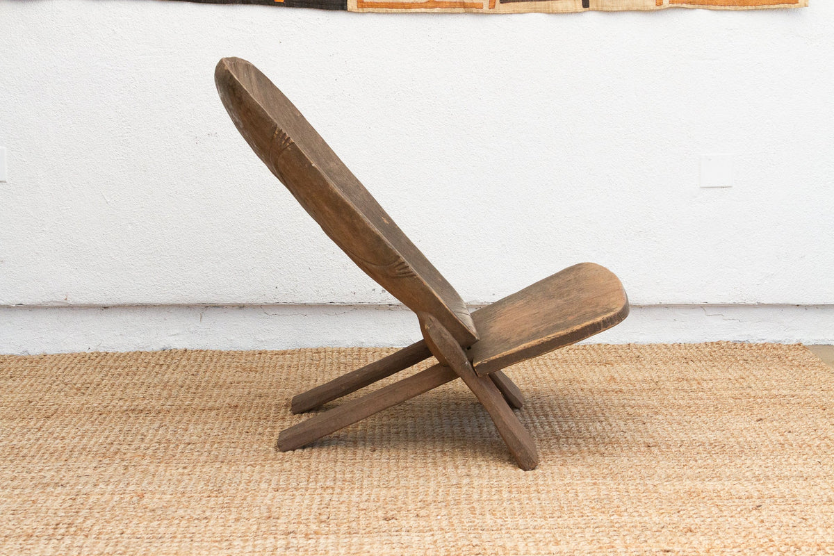 Wide Seat African Outdoor Garden Chair