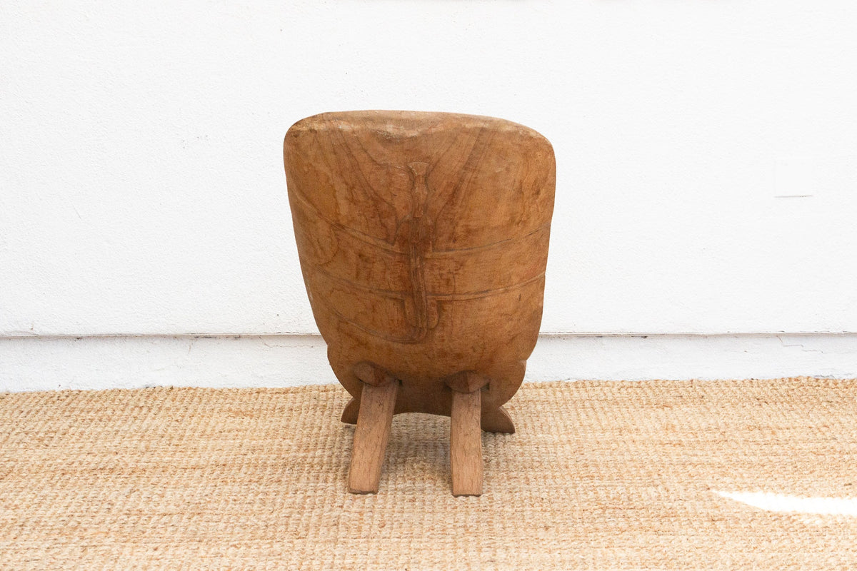 Rustic Outdoor African Kente Folding Chair