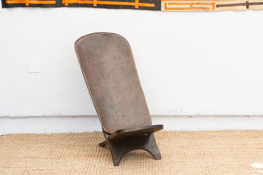 Dakar Crocodile Ceremonial African Chair