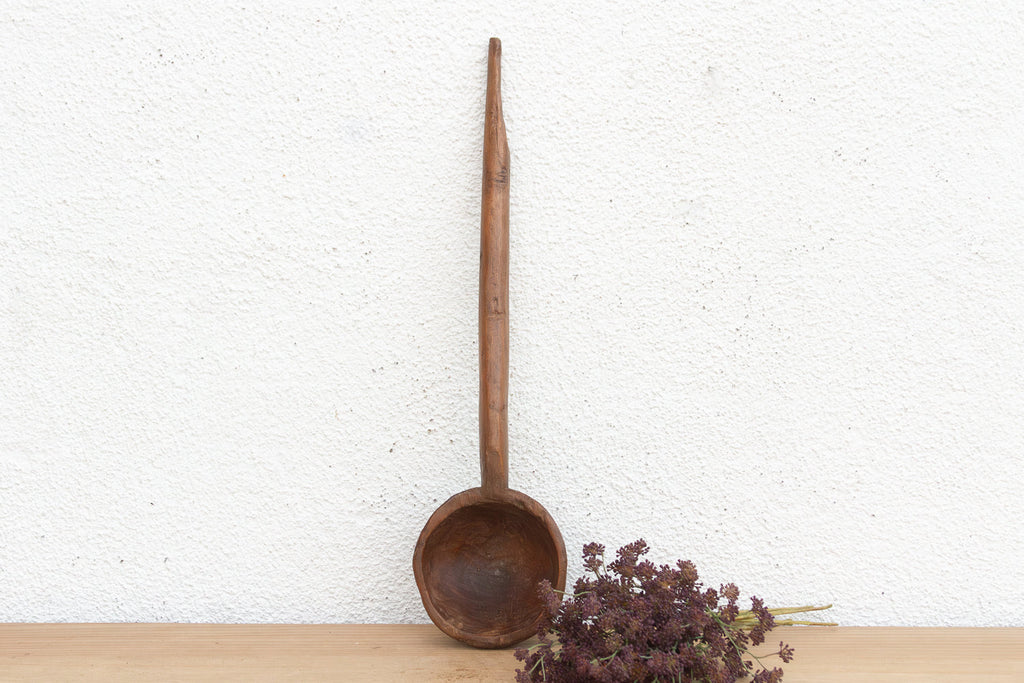 Large Rustic Soup Serving Spoon (Trade)