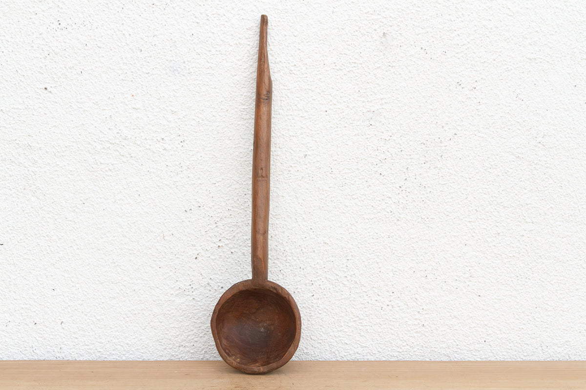 Large Rustic Soup Serving Spoon (Trade)