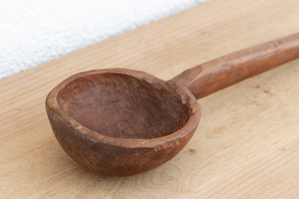 Large Rustic Soup Serving Spoon (Trade)