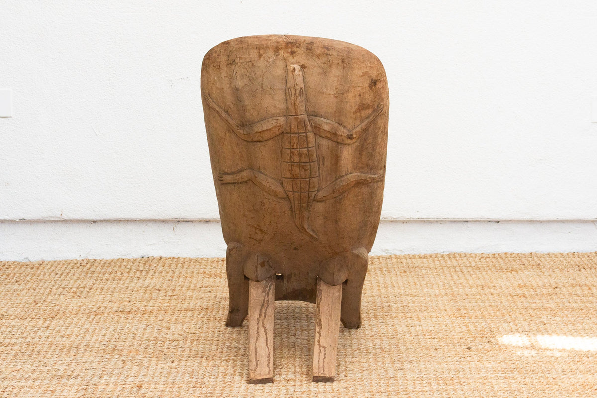 Tribal Senufo Stargazer African Chair