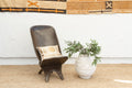 Patinated Brown Senufo Ceremonial Club Chair