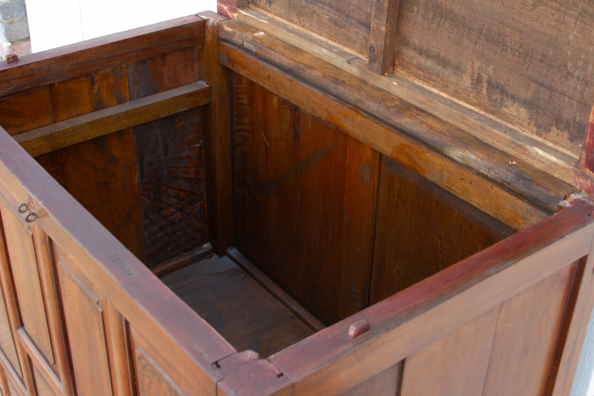 Early 20th French Colonial Blanket Chest