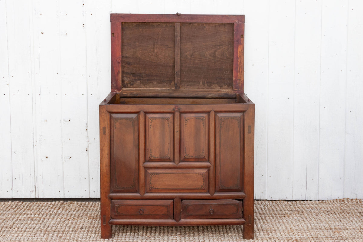 Early 20th French Colonial Blanket Chest
