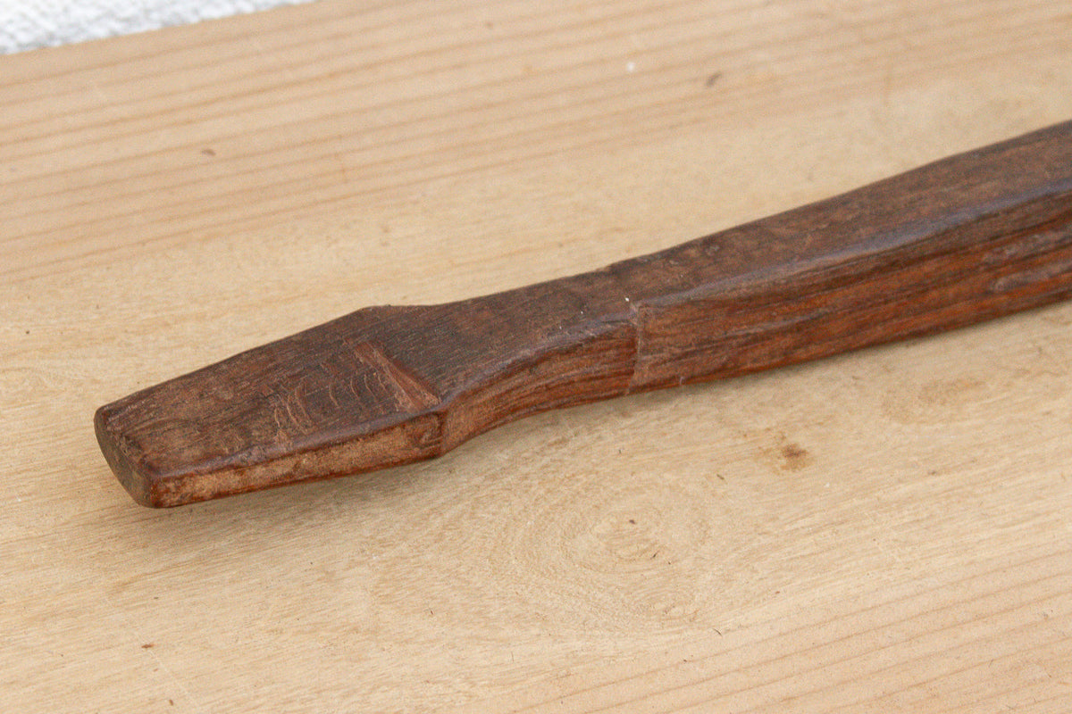 Rustic Abstract Shape Wood Ladle (Trade)