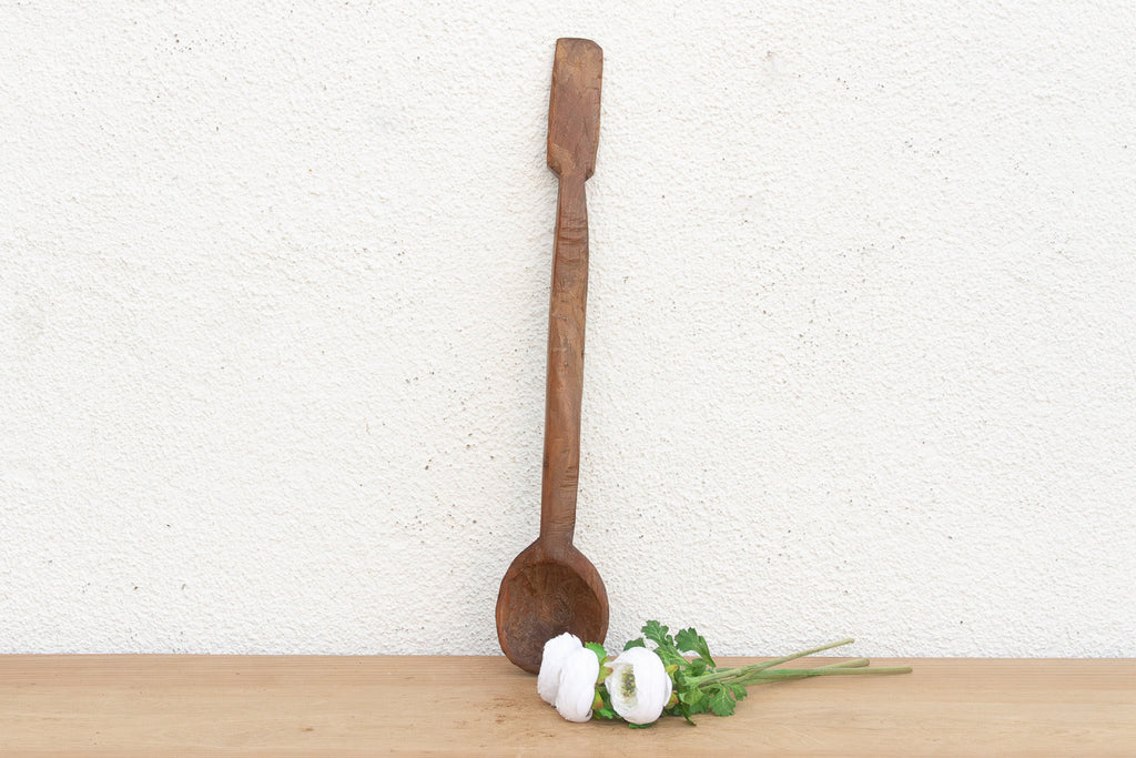Vintage Hand-carved Kitchen Artifact